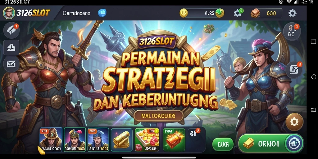 Tampilan gameplay 3126SLOT yang menarik dan penuh warna.