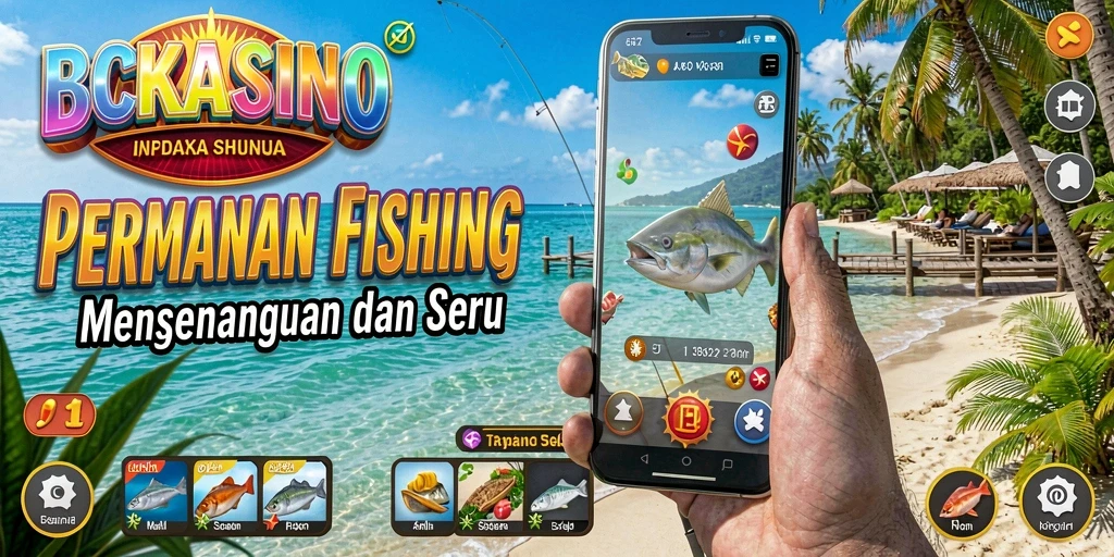 Tangkapan ikan yang memukau dalam gameplay BCKASINO.