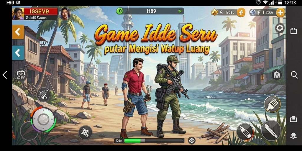 Tampilan gameplay H89 yang seru dan interaktif dalam mode Idle.