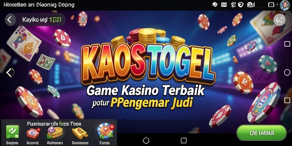 Tampilan gameplay seru dan menarik di KAOSTOGEL.