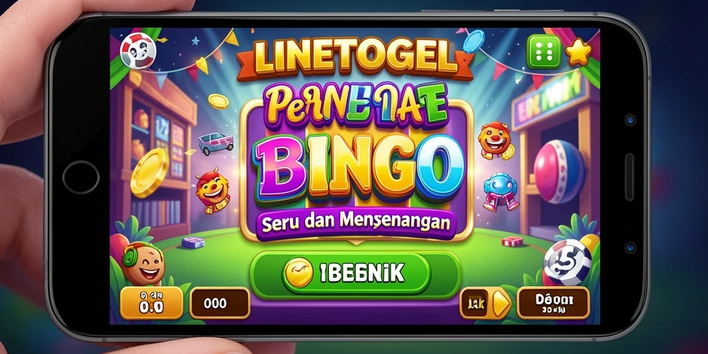 Screenshot gameplay Bingo di LINETOGEL yang seru dan interaktif.