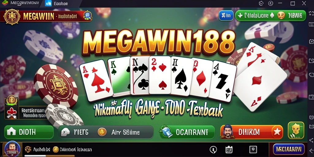 Tampilan gameplay seru dari MEGAWIN188 dengan teman-teman.
