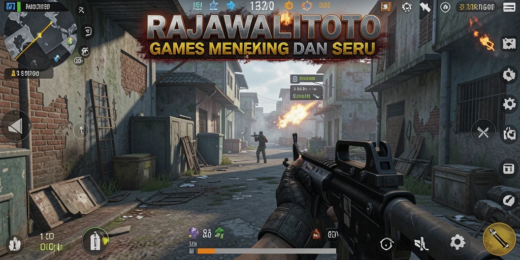 Tampilan gameplay menegangkan RAJAWALITOTO dengan grafis yang memukau.