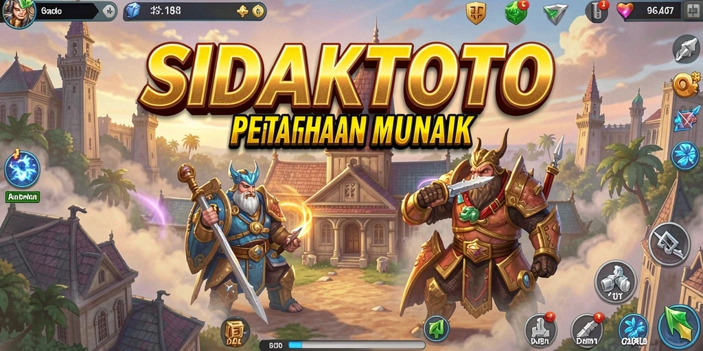 Tampilan gameplay <strong>SIDAKTOTO</strong> yang seru dan menegangkan di Tower Defense.